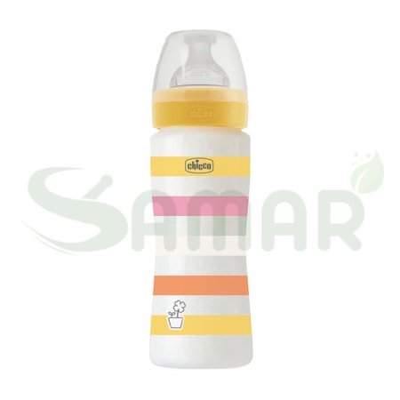 رضاعة chicco well-being bottle 330ml